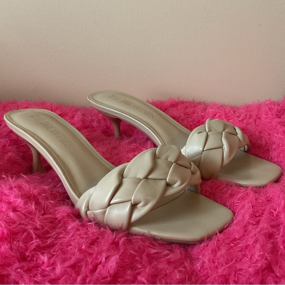 Dream Pairs Braided Nude Heels